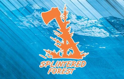 Splintered Forest orange logo