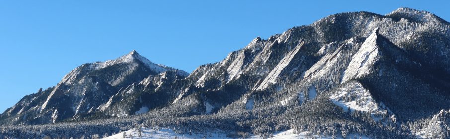 Flatirons,Mountains,After,Fall,Snowfall,,Boulder,,Colorado snowing minimal Colorado snowpack